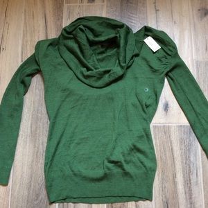 The Limited scoop neck cowl sweater